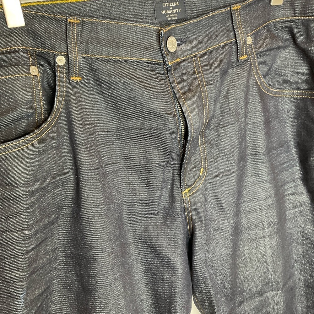 Citizens of Humanity Perfect Casual Straight Sz 40 blue denim boot cut 45170 - Picture 4 of 13